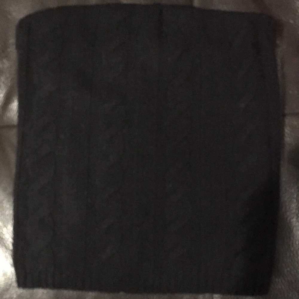 The Limited cabled sweater halter top. Black.  NWT